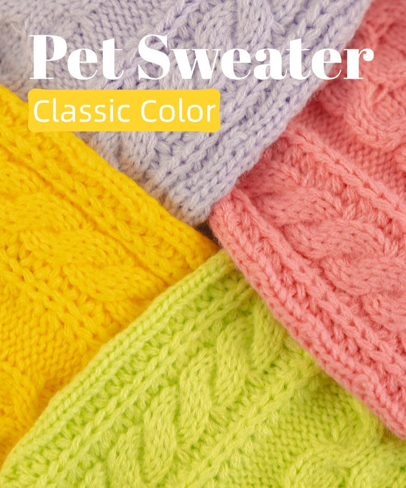 Pet Sweater Classic Color