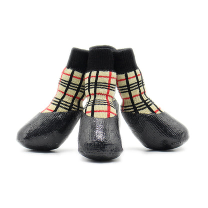 Waterproof pet socks（Classic style）